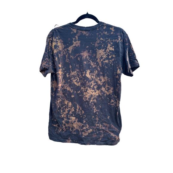 Fall Out Tie Dye Graphic T Shirt | Men’s Shirt | Splatter Tie / Reverse Dye - Picture 2 of 2